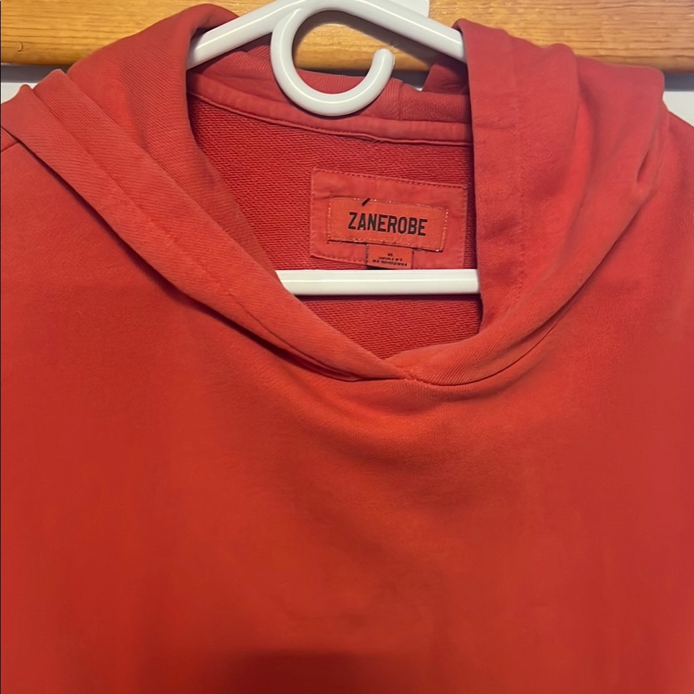 Zanerobe Vibrant Red Hoodie Sweater